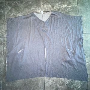 Lululemon Shawl Cape Wrap Gray Womens One Size